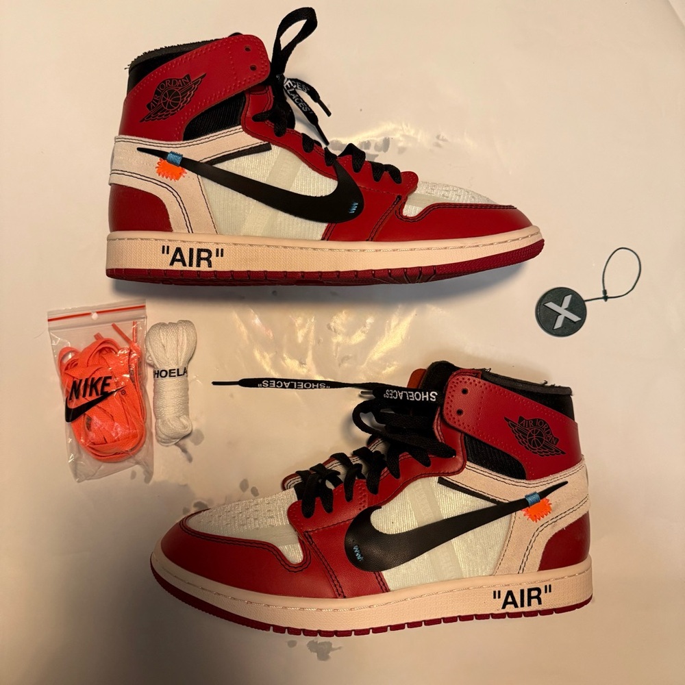 OFF-WHITE x Air Jordan 1 Retro High OG 'Chicago' – Men’s Size 11